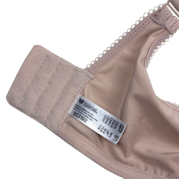 WACOAL STYLE 853192 BASIC BEAUTY SPACER UNDERWIRE T-SHIRT SAND TAN 42 D BRA - Picture 7 of 8